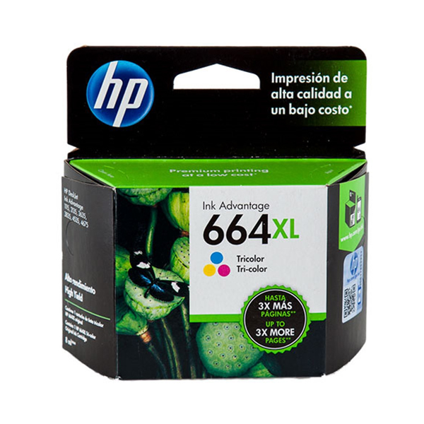 HP - CARTUCHO DE TINTA CYAN - MAGENTA Y AMARILLO (F6V30AL)