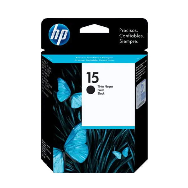 HP - CARTUCHO DE TINTA NEGRO 15 (C6615DL)