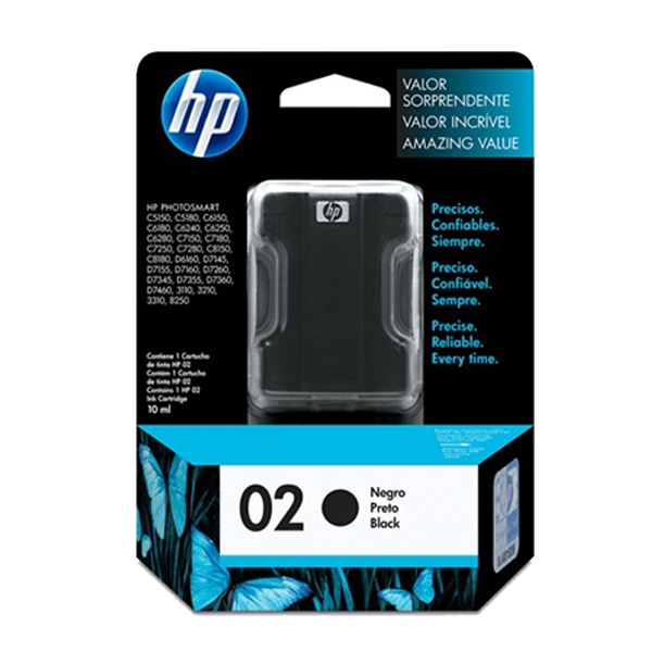 HP - CARTUCHO DE TINTA NEGRO (C8721WL)