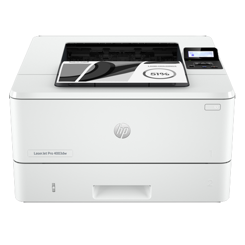 HP - IMPRESORA HP LASERJET PRO 4003DW, LASER B/N, 40PPM, 1.200DPI, USB/ WI-FI (2Z610A#697)