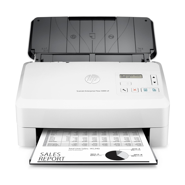 HP - SCANJET ENTERPRISE FLOW 5000 S4 - DOCUMENT SCANNER - USB 3.0 - A3 (297 X 420 MM) - 600 DPI X (L2755A#BGJ)