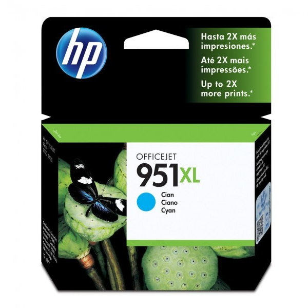 HP - TINTA CYAN 951XL (CN046AL)