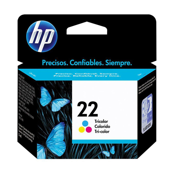 HP - TINTA TRICOLOR 22 (C9352AL)