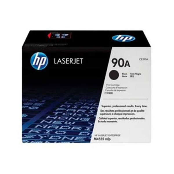 HP - TONER HP 90A CE390A BALCK LASERJET (CE390A)