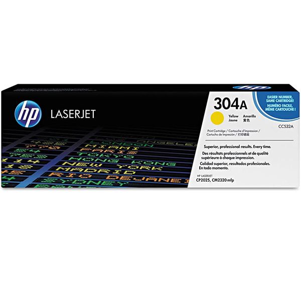 HP - TONER LASER AMARILLO LASERJET (CC532A)