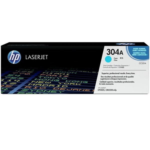 HP - TONER LASER CYAN LASERJET (CC531A)