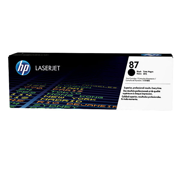 HP - TONER LASER NEGRO 87X 18000 PAGINAS (CF287X)