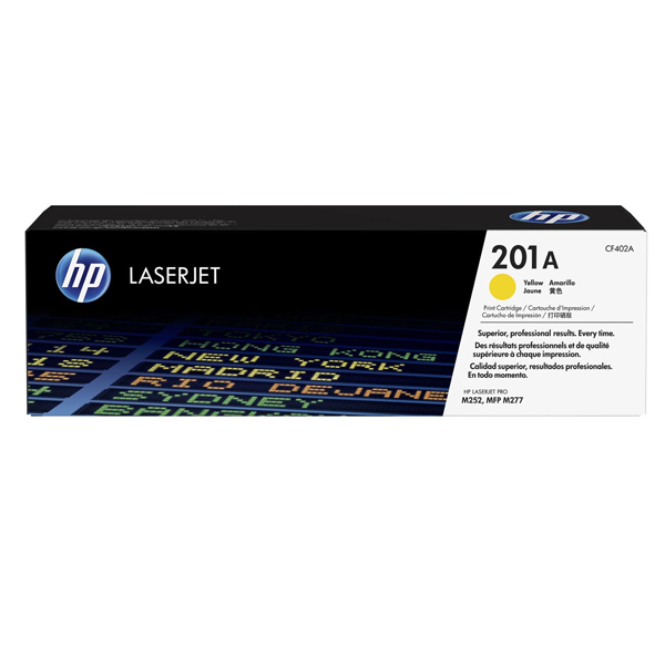 HP - TONER ORIGINAL LASERJET 201A AMARILLO (CF402A)