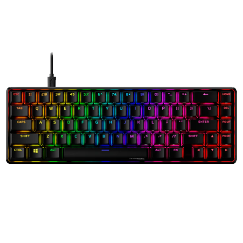 HYPERX - KEYBOARD ALLOY ORIGINS 65 HX AQUA (56R64AA#ABA)