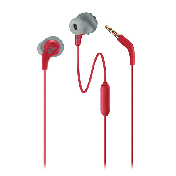 JBL - AUDIFONOS DEPORTIVOS IN-EAR JBL ENDURANCE RUN ROJO (JBLENDURRUNREDAM)