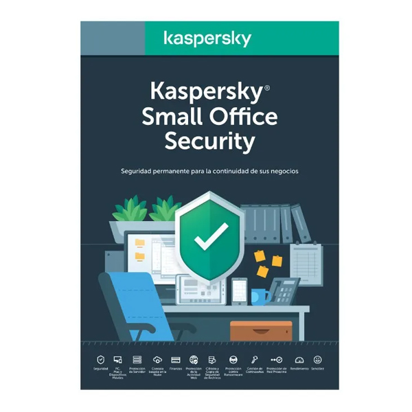 KASPERSKY - KASPERSKY SMALL OFFICE SEC 7 LATAM 5MD 5DT 1FS 5USER 2Y BS (KL4541DDEDS)