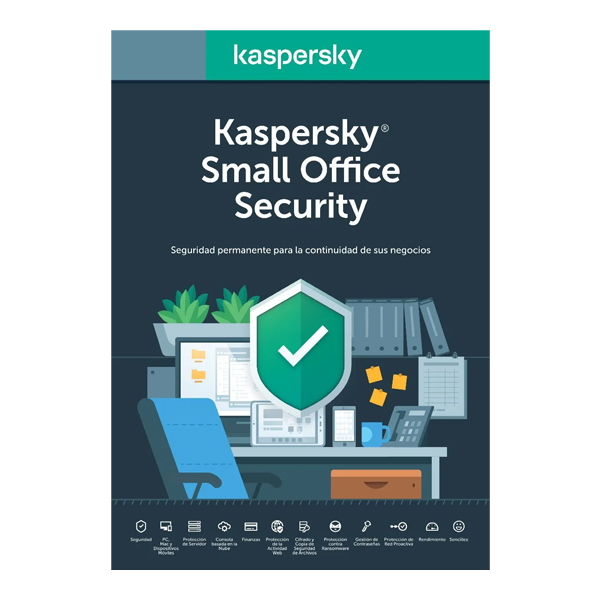 KASPERSKY - KASPERSKY SMALL OFFICE SEC KSOS 7 LATAM 5MD 5DT 1FS 5USER 1Y (KL4541DDEFS)
