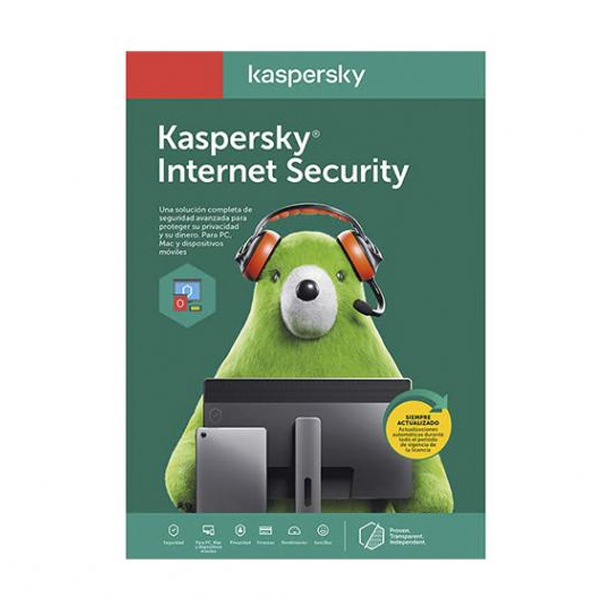 KASPERSKY - KPK KIS LATAM 1 DVC 1Y BS DNP (KL1939DDAFS)