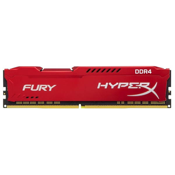 KENSINGTON - 8GB 2400MHz DDR4 CL15 DIMM 1Rx8 HYPERX FURY RED (HX424C15FR2/8)