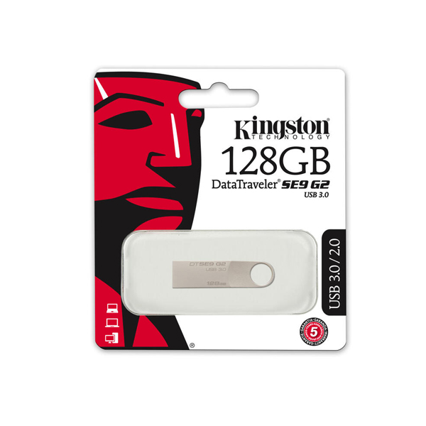 KINGSTON - DATATRAVELER 128GB METAL (DTSE9G2/128GB)