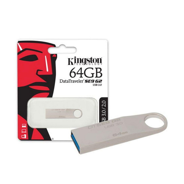 KINGSTON - PENDRIVE DATATRAVELER SE9 G2 USB 3.0 64 GB (DTSE9G2/64GB)