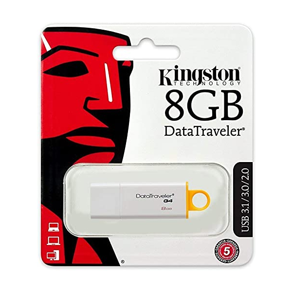KINGSTON - PENDRIVE DTIG4 8GB USB 3.0 (DTIG4/8GB)