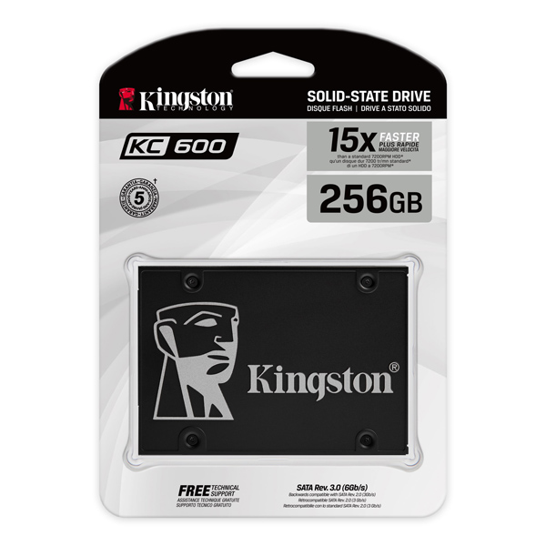 KINGSTON - SSD 256GB SATA3 2.5