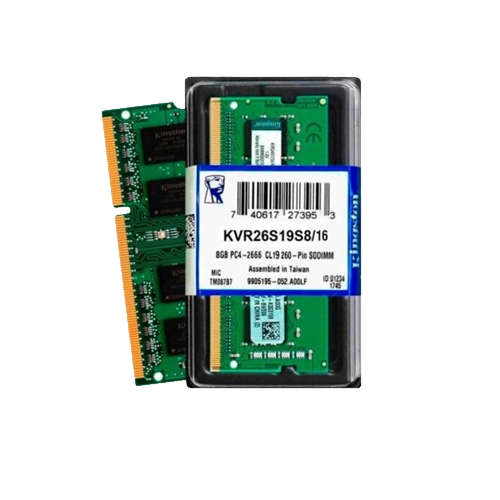 KINGSTON VALUERAM - 16GB 2666MHZ DDR4 SODIMM MEMORIA RAM 16GBIT (KVR26S19S8/16)