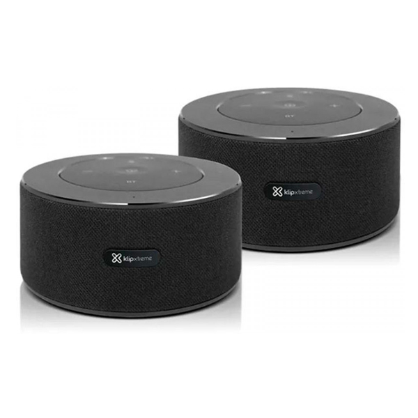 KLIP XTREME - KLIPX DOS PARLANTES BLUETOOTH STEREO CONEXION TWS NEGRO  (KWS-015 )