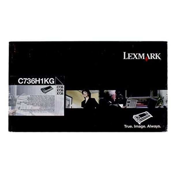 LEXMARK - TONER NEGRO HIGH 12K (C736H1KG)