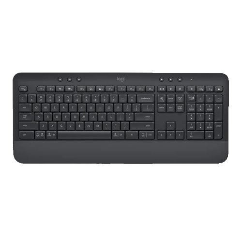 LOGITECH - K650 WIRELESS KEYBOARD GRAPHITE SPANISH LAYOUT (920-010910)