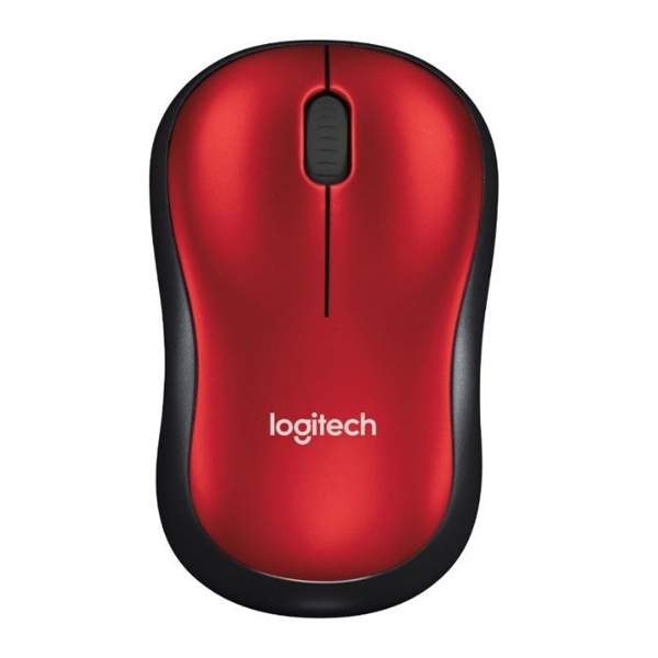 LOGITECH - M185 MOUSE - RIGHT AND LEFT-HANDED - OPTICAL - WIRELESS - 2.4 GHZ - USB WIRELESS RECEIVER (910-003635)