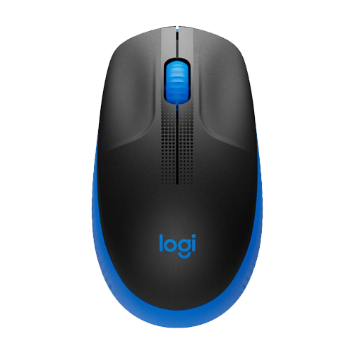 LOGITECH - MOUSE M190 WIRELESS BLUE INALAMBRICO USB (910-005903)