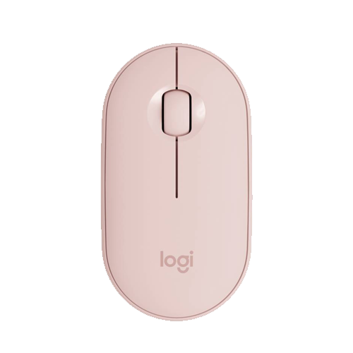 LOGITECH - PEBBLE M350 WIRELESS MOUSE ROSA DISENO DELGADO (910-005769)