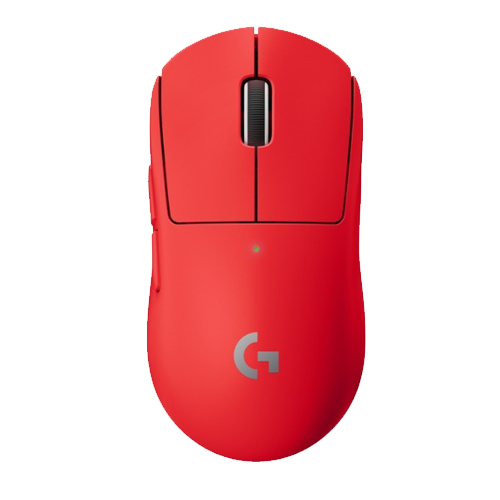 LOGITECH - PRO X SUPERLIGHT WIRELESS GAMING MOUSE RED (910-006783)