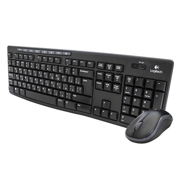 LOGITECH - WIRELESS COMBO MK270 KEYBOARD AND MOUSE SET - 2.4 GHZ EN ESPAÃ‘OL (920-004432)