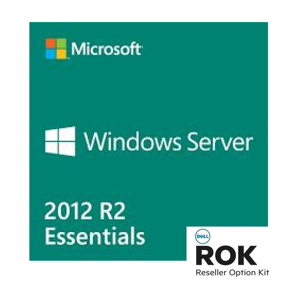 DELL ROK WINDOWS SERVER ESSENTIALS 2012R2 EDITION KIT (638-BBBK)