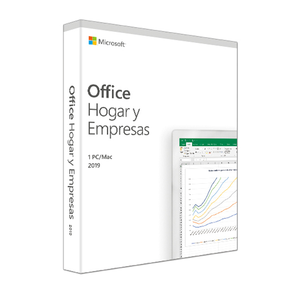  MICROSOFT - OFFICE HOGAR Y EMPRESAS 2019 DESCARGABLE (PERPETUO) (T5D-03191) 