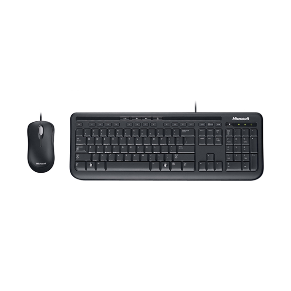 MICROSOFT - TECLADO + MOUSE WIRED 600 USB (APB-00004)