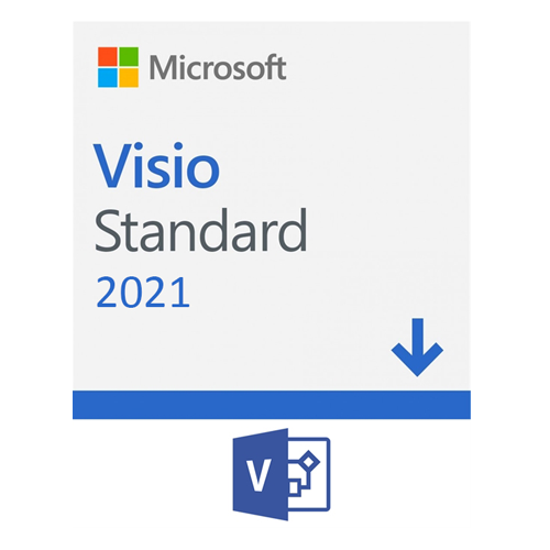 MICROSOFT - VISIO PRO 2021 1 PC ESD (D87-07606)