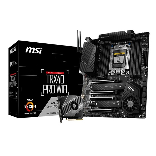 MSI - PLACA MADRE TRX40 PRO WIFI / CHIPSET AMD (TRX40PROWIFI)