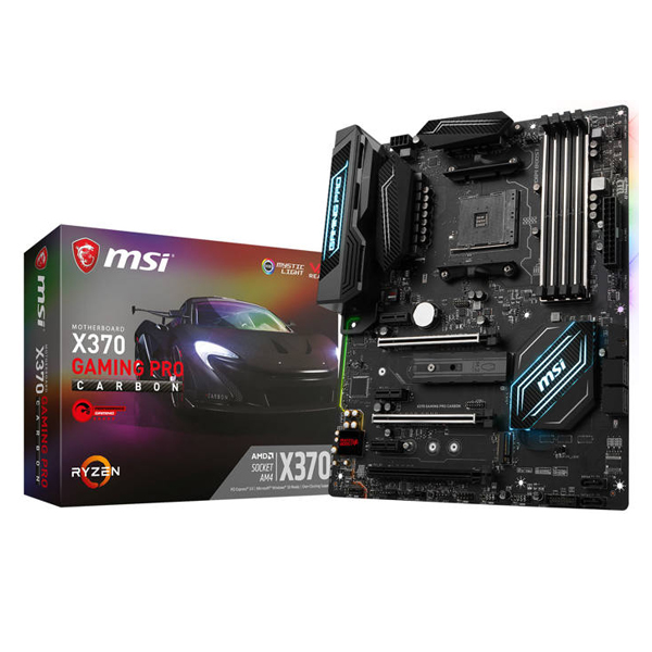 MSI - X370 GAMING PRO CARBON AMD X370 SOCKET AM4 ATX (X370 GAMING PRO CARBON)