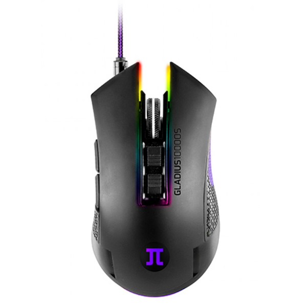 PRIMUS GAMING - MOUSE GAMING GLADIUS 10000DPI RGB 7 BOTONES (PMO-201)