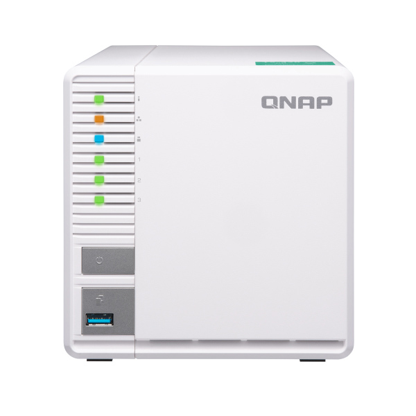 QNAP - 3 BAYS TS-328-US 2GB DDR4 RAM 2XGIGABIT LAN (TS-328-US)