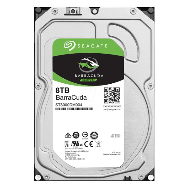 SEAGATE - 8TB 3.5 5400RPM SATA3 256MB BARRACUDA USO PC (ST8000DM004)