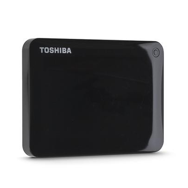 TOSHIBA - CANVIO CONNECT II V8 1TB NEGRO USB 3.0 (HDTC810XK3A1)