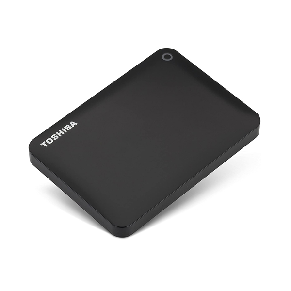 TOSHIBA - CANVIO CONNECT II V8 500GB BLACK USB 3.0 (HDTC805XK3A1)