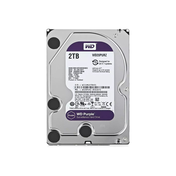 WESTERN DIGITAL - DISCO DURO PC / SATA / 1TB / 3.5 (WD10PURZ)