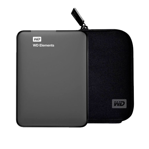 WESTERN DIGITAL - KIT WD DISCO EXTERNO ELEMENTS 2TB + FUNDA TRANSPORTE (KT021XCL64)