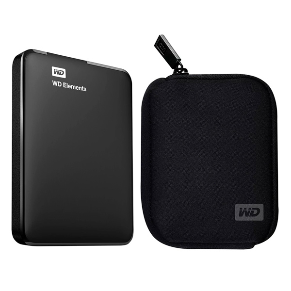 WESTERN DIGITAL - KIT WD DISCO EXTERNO ELEMENTS 4TB + FUNDA TRANSPORTE (KT022XCL01)