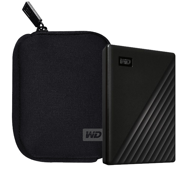 WESTERN DIGITAL - KT WD MY PASSPORT 4TB NEGRO + FUNDA TRANSPORTE (KT023XCL53)