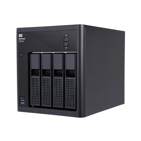 WESTERN DIGITAL - MY CLOUD PR4100 NAS ETHERNET NEGRO (WDBNFA0000NBK-NESN)