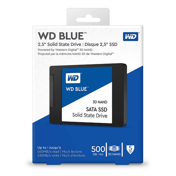 WESTERN DIGITAL - SSD BLUE 500GB 2.5