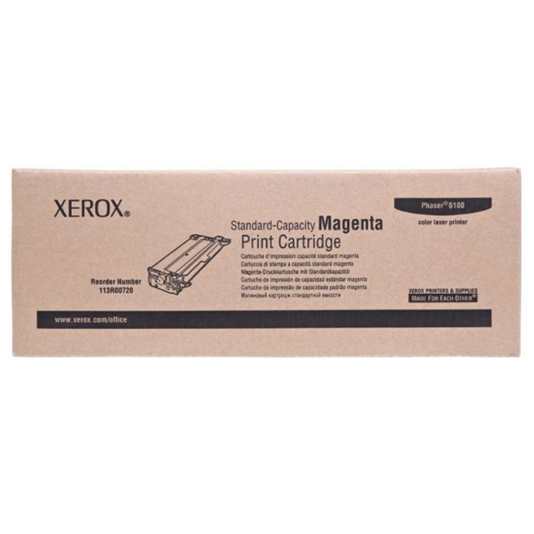 XEROX - TONER DE IMPRESION MAGENTA DE GRAN CAPACIDAD, SERIE PHASER 6 (113R00724)