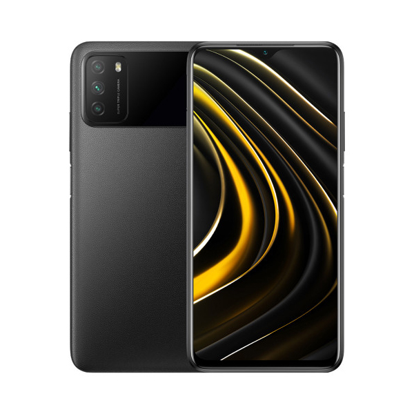 XIAOMI   - XIAOMI POCO M3 EU 64G POWER BLACK  / CAJA DAÃ‘ADA (30704)